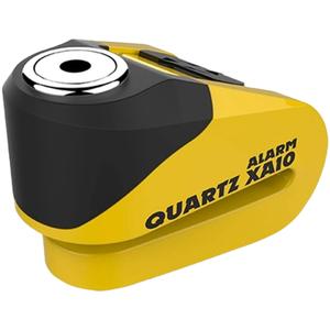 Blokada hamulca tarczowego Oxford Quartz Alarm XA10 żółto-czarna
