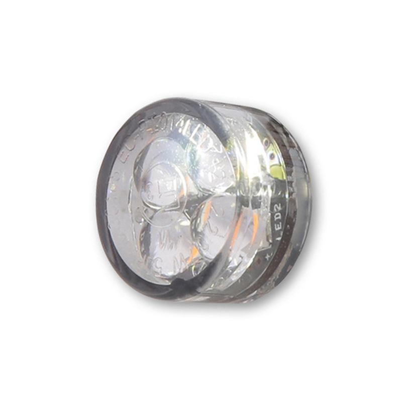 Kierunkowskazy motocyklowe Highsider Smart Module Sixteen LED 2w1 dymno-szare