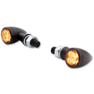 Kierunkowskazy motocyklowe Highsider Smart Sixteen Bullet LED dymne szare