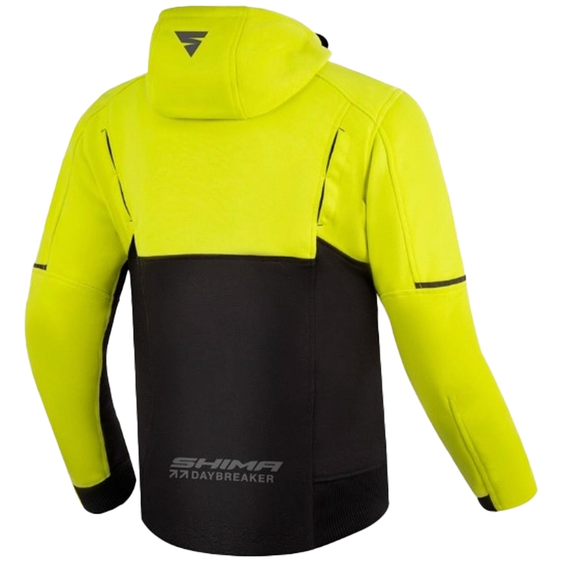 Bluza motocyklowa Shima Daybreaker czarno-fluo-żółta