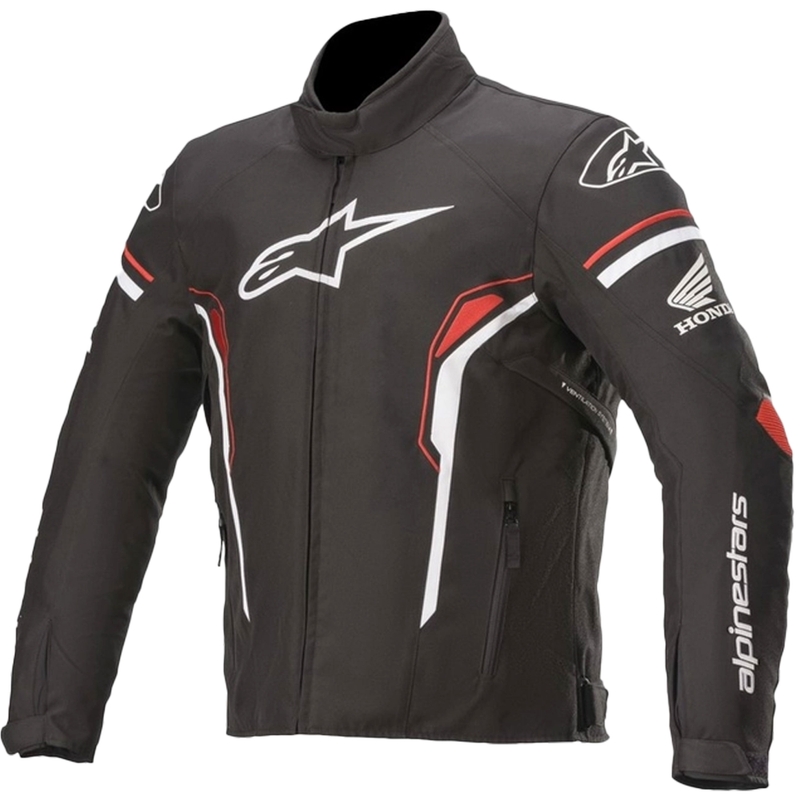Kurtka motocyklowa Alpinestars T-SP-1 Wodoodporna Honda czarno-czerwono-biała