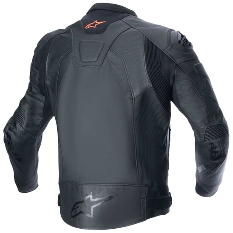 Skórzana kurtka motocyklowa Alpinestars GP plus R 4 Airflow czarno-czarna