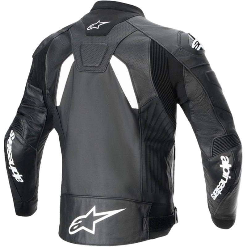Skórzana kurtka motocyklowa Alpinestars GP plus R 4 Airflow czarno-biała