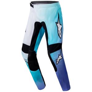Damskie spodnie motocrossowe Alpinestars Stella Fluid 2024 biało-fioletowe