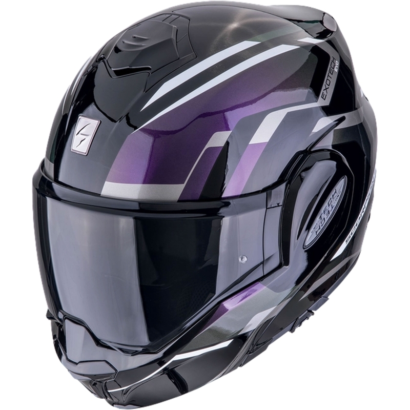 Kask motocyklowy składany Scorpion EXO-TECH EVO FURIO czarny kameleon