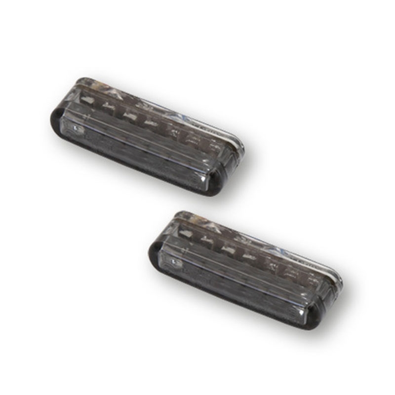 Kierunkowskazy motocyklowe Highsider Smart Shorty LED 3w1 czarne