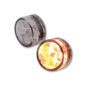Kierunkowskazy motocyklowe Highsider Smart Module Sixteen LED 3w1 dymno-szare