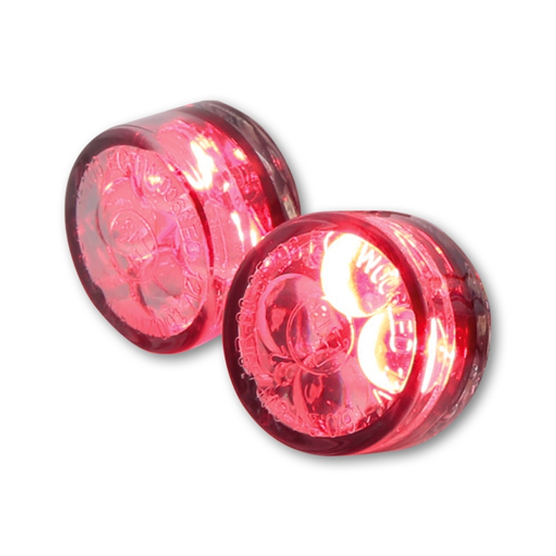 Kierunkowskazy motocyklowe Highsider Smart Module Sixteen LED 3w1 dymno-szare