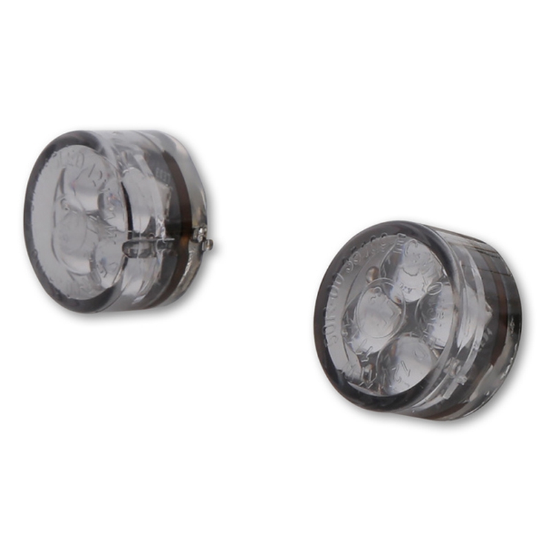 Kierunkowskazy motocyklowe Highsider Smart Module Sixteen LED 3w1 dymno-szare