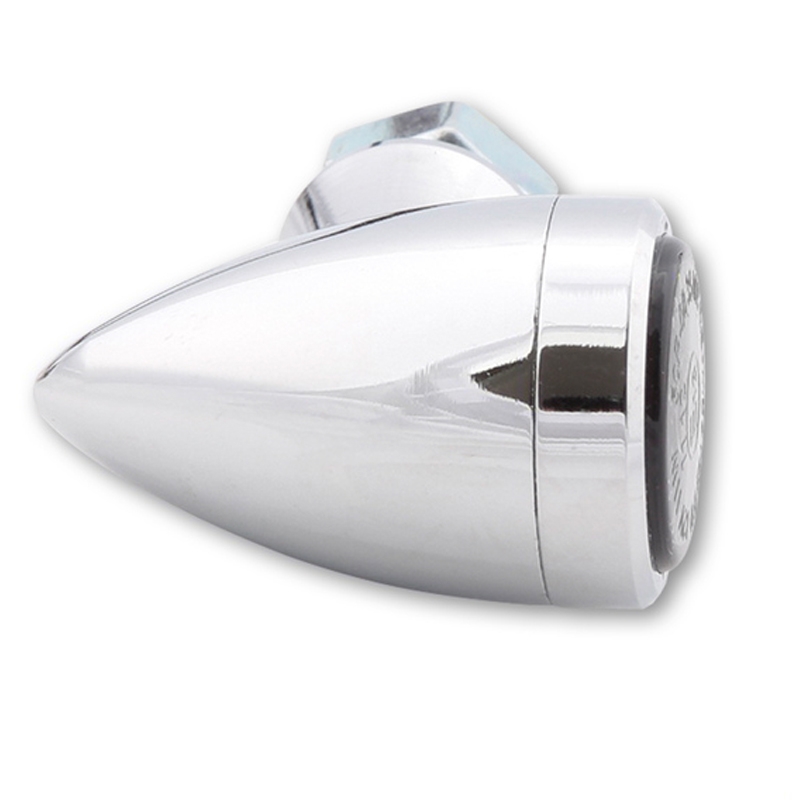 Kierunkowskazy motocyklowe Highsider Smart Sixteen Bullet LED 3w1 chrom