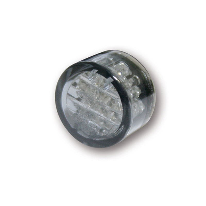 Highsider Smart Pin LED lampa tylna motocyklowa, dymno-szara