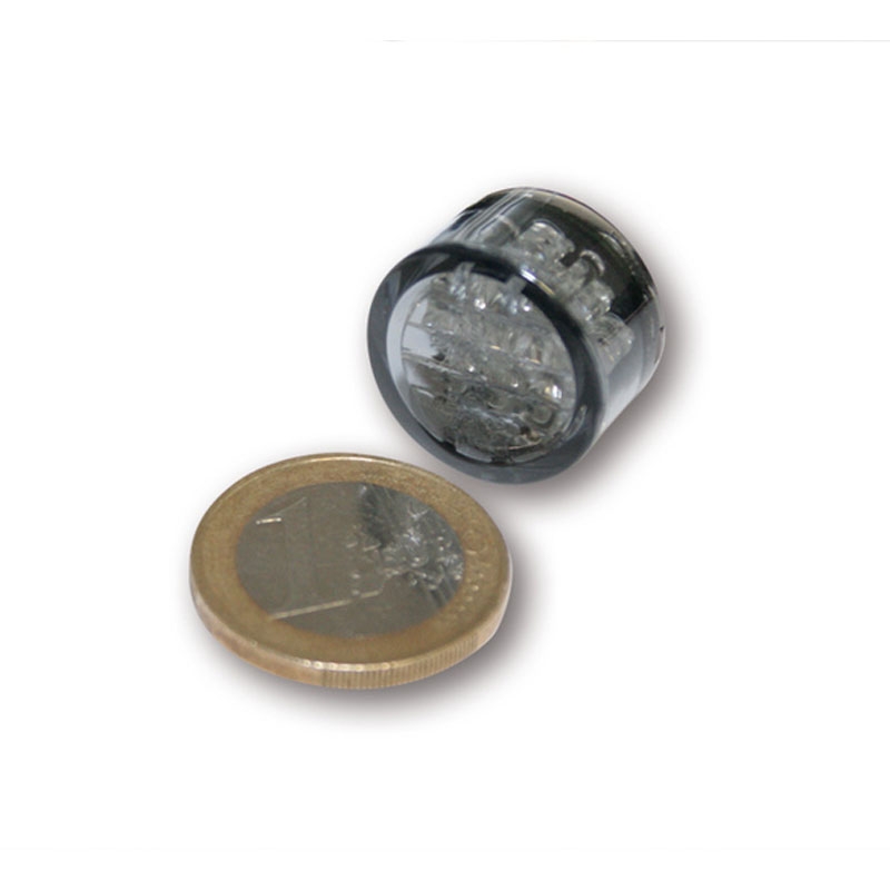 Highsider Smart Pin LED lampa tylna motocyklowa, dymno-szara