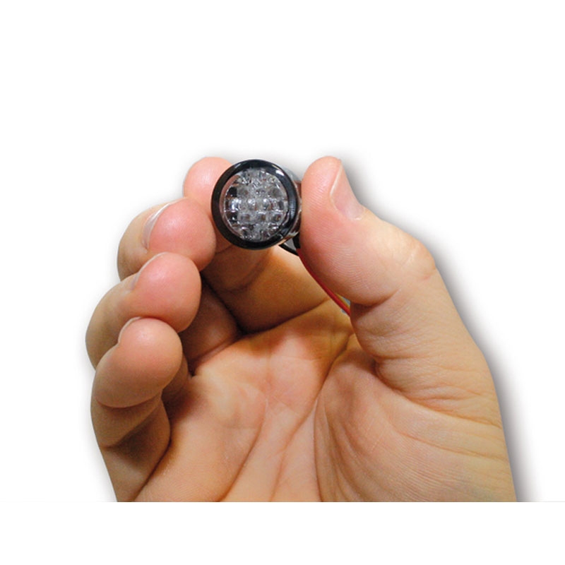 Highsider Smart Pin LED lampa tylna motocyklowa, dymno-szara