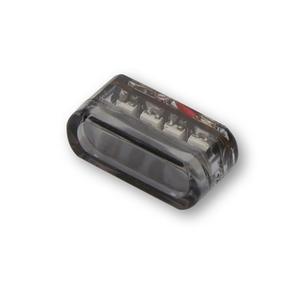 Highsider Smart Module 1 LED lampa tylna motocyklowa, dymno-szara
