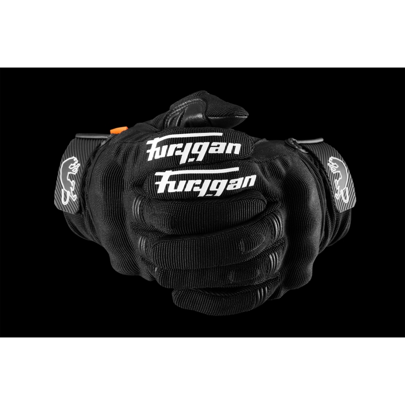 Rękawice motocyklowe damskie Furygan Jet Lady D3O® Evo czarno-białe