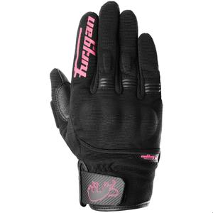 Rękawice motocyklowe damskie Furygan Jet Lady D3O® Evo czarno-różowe