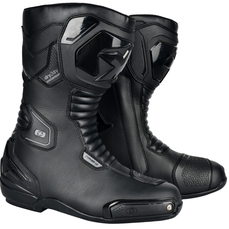 Buty motocyklowe Oxford Cypher 1.0 D2D czarne