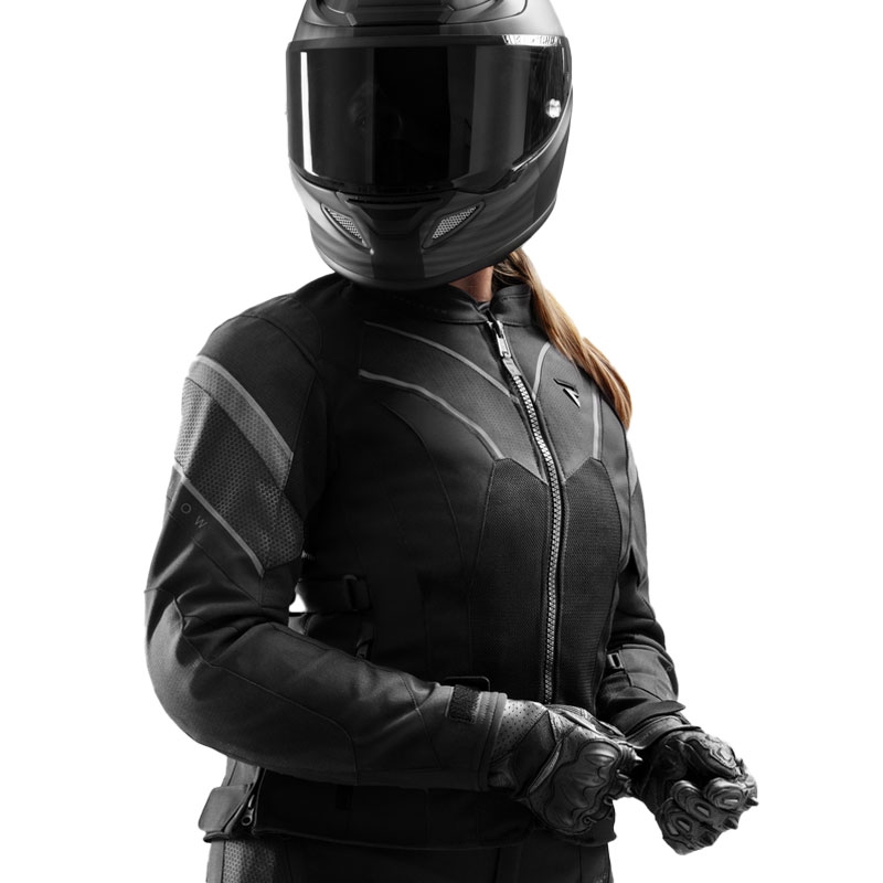 Kurtka motocyklowa damska Rebelhorn Hiflow V czarna