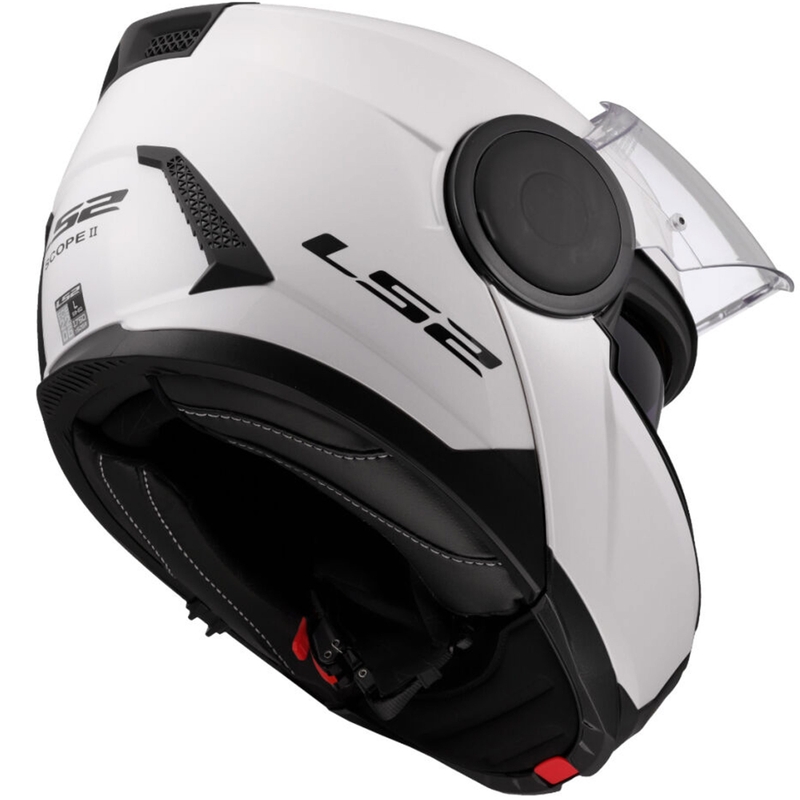 Kask motocyklowy typu flip-up LS2 FF902 Scope II Solid biały