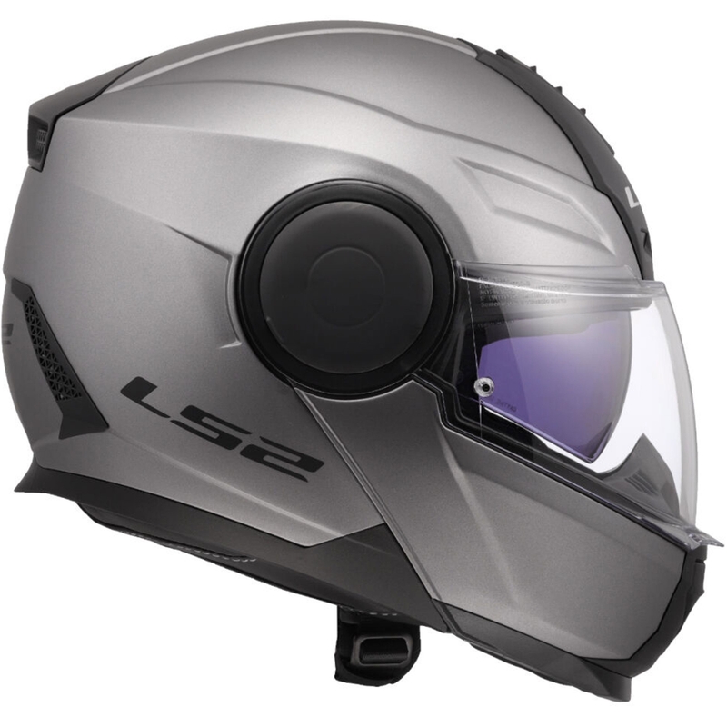 Kask motocyklowy typu flip-up LS2 FF902 Scope II Solid matowy tytan