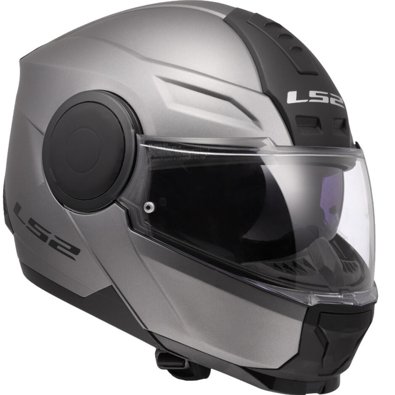 Kask motocyklowy typu flip-up LS2 FF902 Scope II Solid matowy tytan