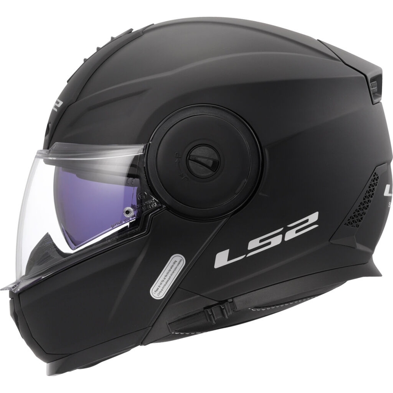 Kask motocyklowy typu flip-up LS2 FF902 Scope II Solid matowy czarny