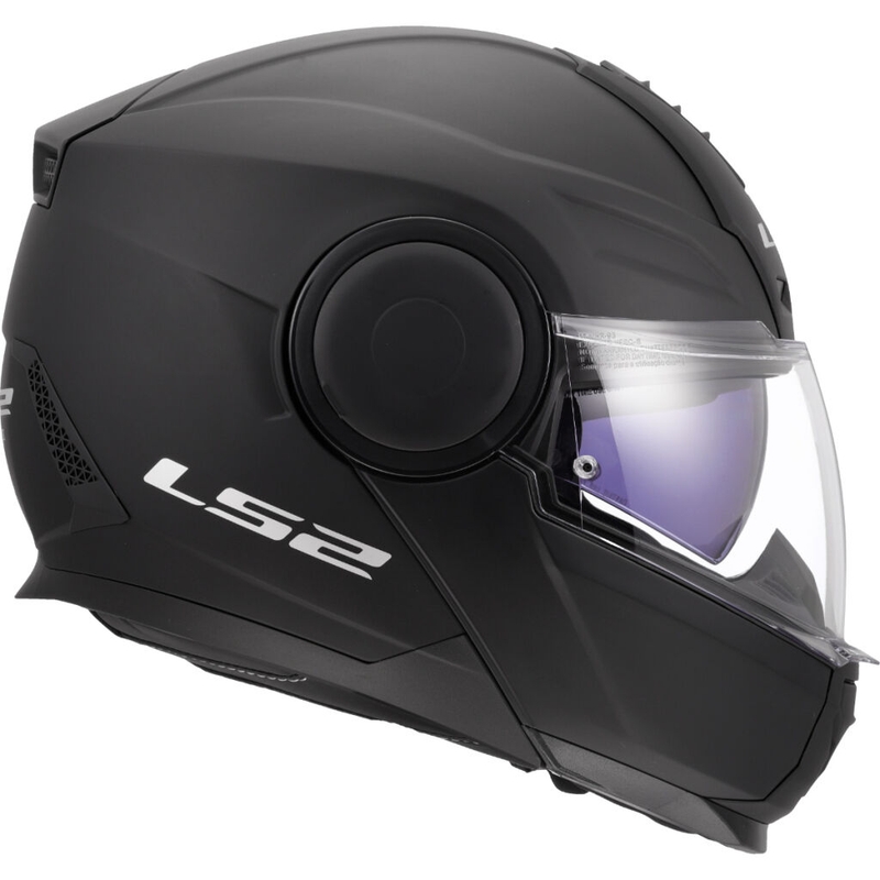 Kask motocyklowy typu flip-up LS2 FF902 Scope II Solid matowy czarny