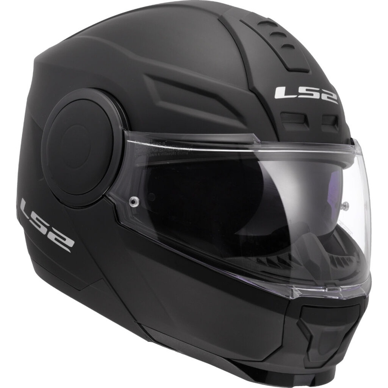 Kask motocyklowy typu flip-up LS2 FF902 Scope II Solid matowy czarny