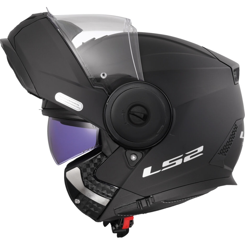 Kask motocyklowy typu flip-up LS2 FF902 Scope II Solid matowy czarny