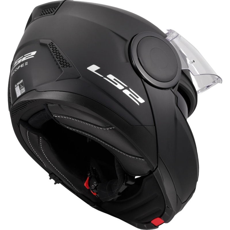Kask motocyklowy typu flip-up LS2 FF902 Scope II Solid matowy czarny