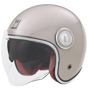 Kask otwarty NOX PREMIUM Heritage w kolorze szampańskiego różu
