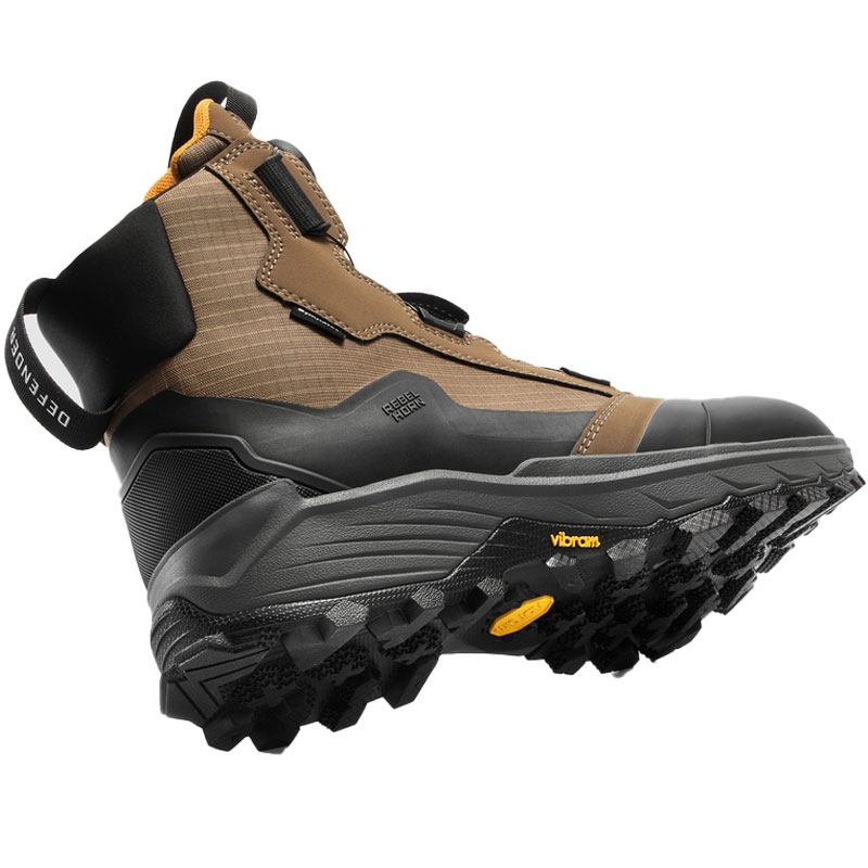 Buty motocyklowe Rebelhorn Defender brązowe