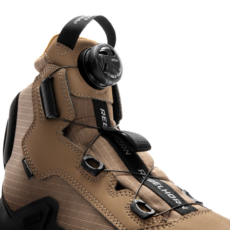 Buty motocyklowe Rebelhorn Defender brązowe