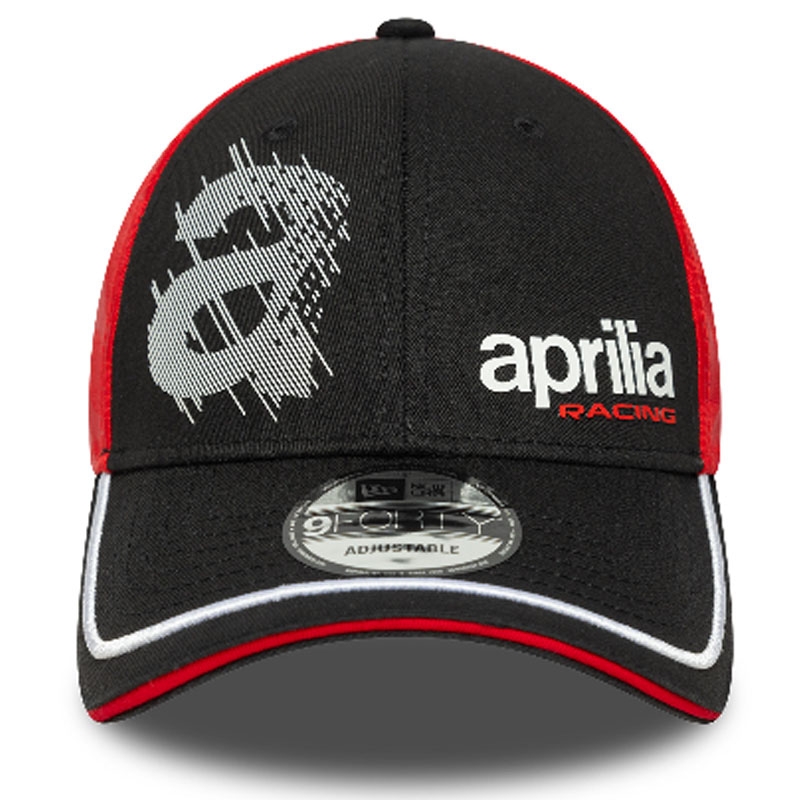 Czapka sezonowa Aprilia 9Forty czarna