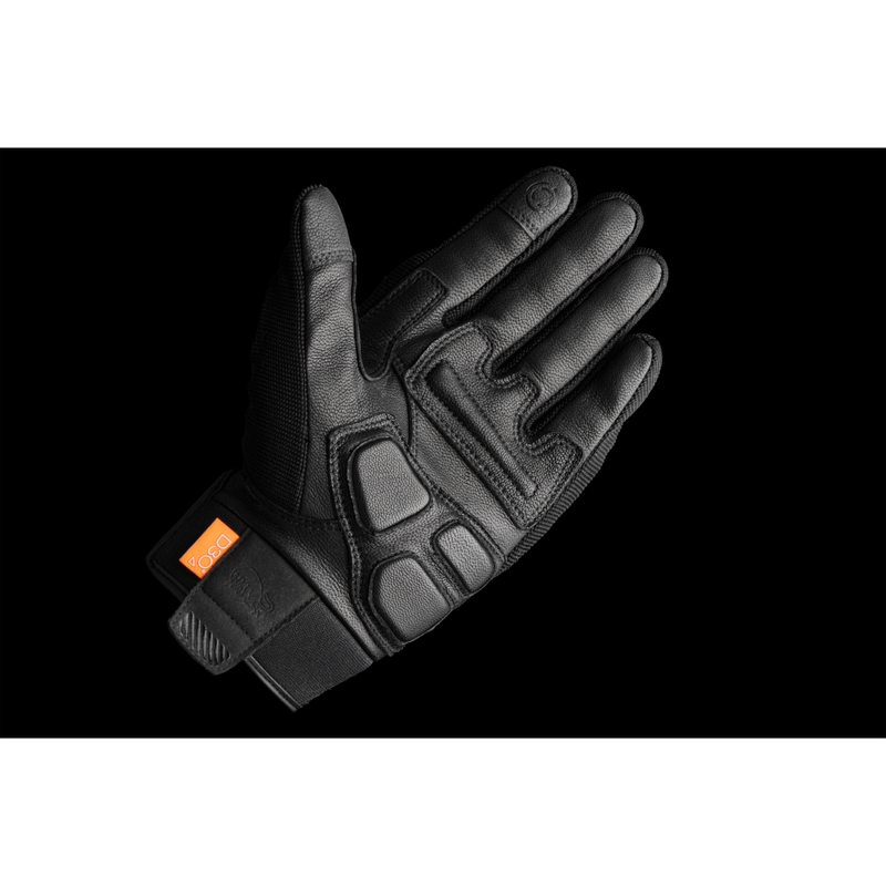 Rękawice motocyklowe Furygan Jet D3O Evo czarno-niebieskie