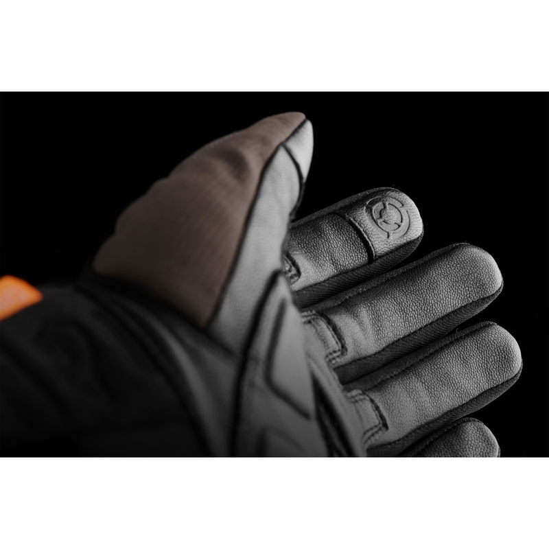 Rękawice motocyklowe Furygan Jet All Season D3O® Evo Brown