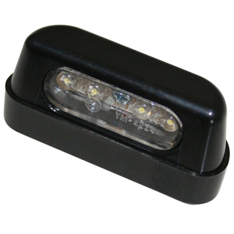 Oświetlenie tablicy rejestracyjnej LED Highsider Smart Plate czarne