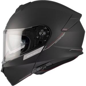 Kask motocyklowy MT Genesis SV Solid A1 czarny matowy flip-up