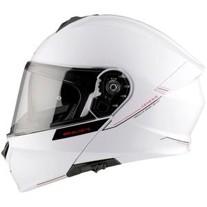 Kask motocyklowy MT Genesis SV Solid A0 biały połysk