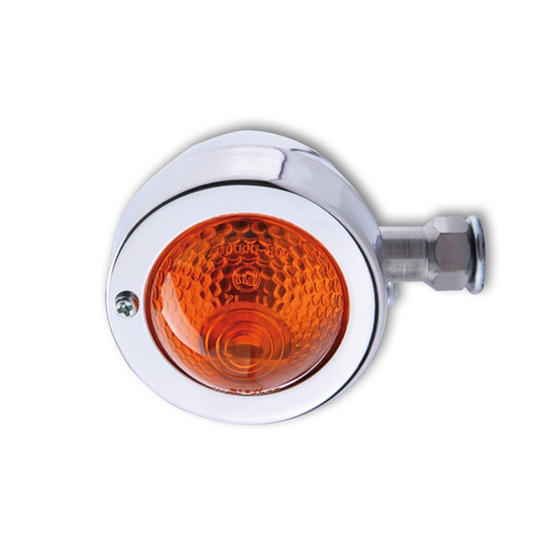 Kierunkowskazy motocyklowe Highsider Smart Bullet Pike chromowane