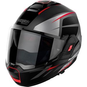Nolan N120-1 Nightlife N-com 25 szary kask z klapką