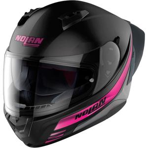Kask motocyklowy integralny Nolan N60-6 Sport Outset 23 czarno-różowy