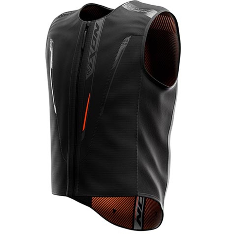 Kamizelka z poduszką powietrzną IXON IX-AIRBAG U04 czarno-szara