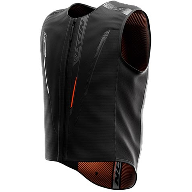 Kamizelka z poduszką powietrzną IXON IX-AIRBAG U04 czarno-szara