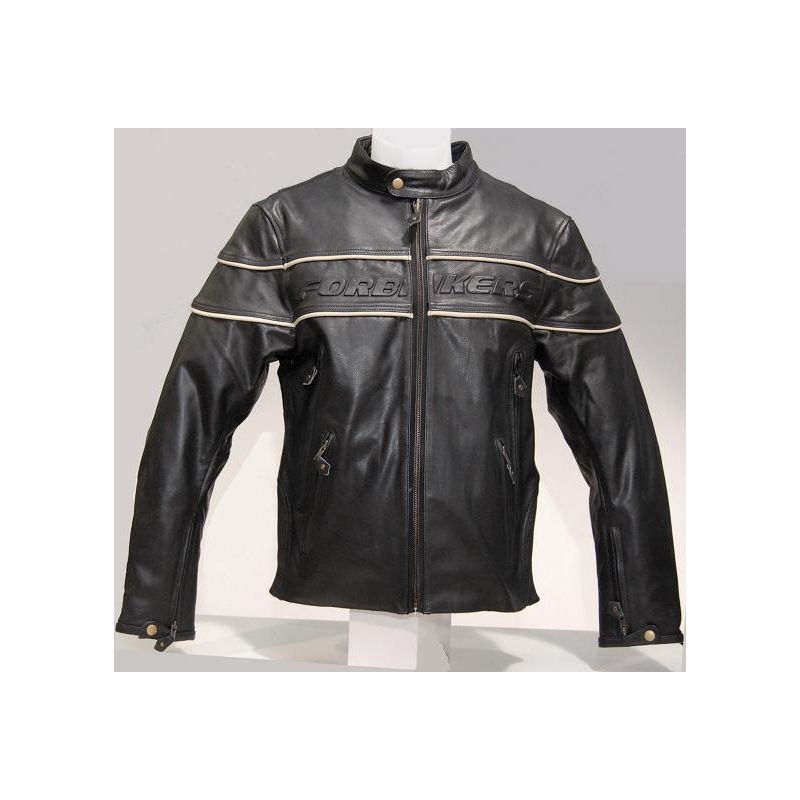 Motocykl skórzana kurtka ForBikers-Rock