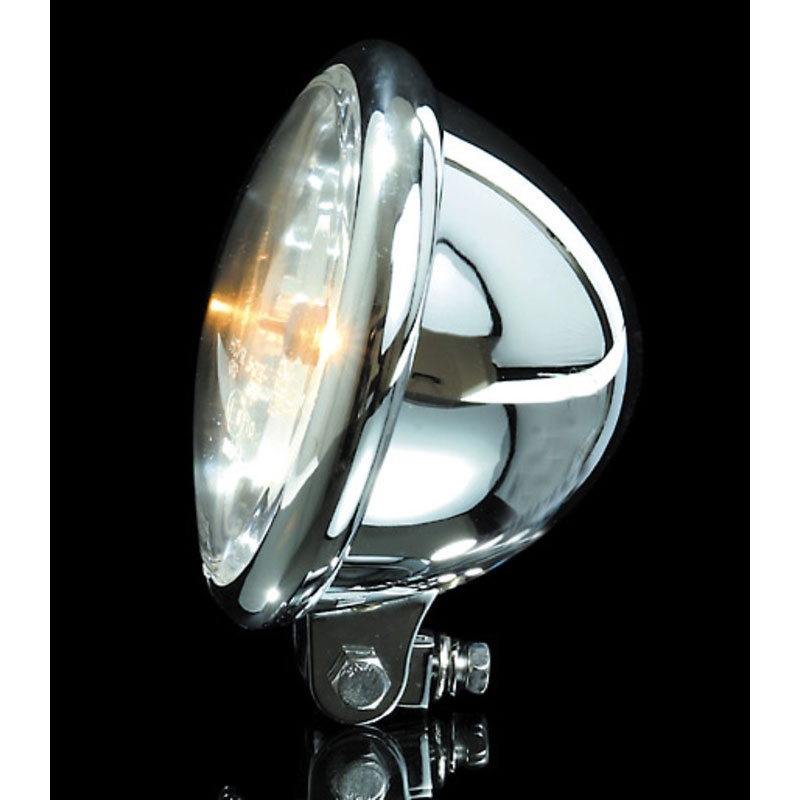 Reflektor Highsider Smart Bates Style 5 3/4 cala, szkło przezroczyste, chromowane