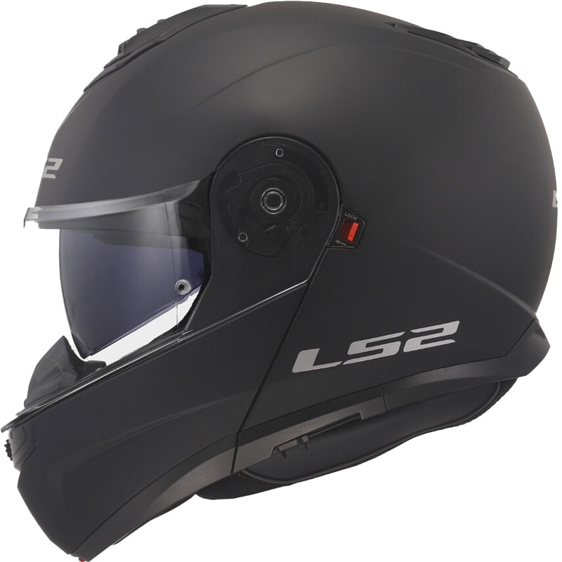 Kask z klapką LS2 FF908 Strobe II czarny matowy