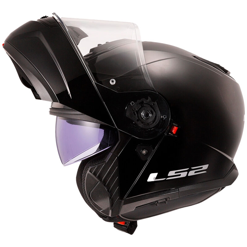 Kask z klapką LS2 FF908 Strobe II czarny matowy