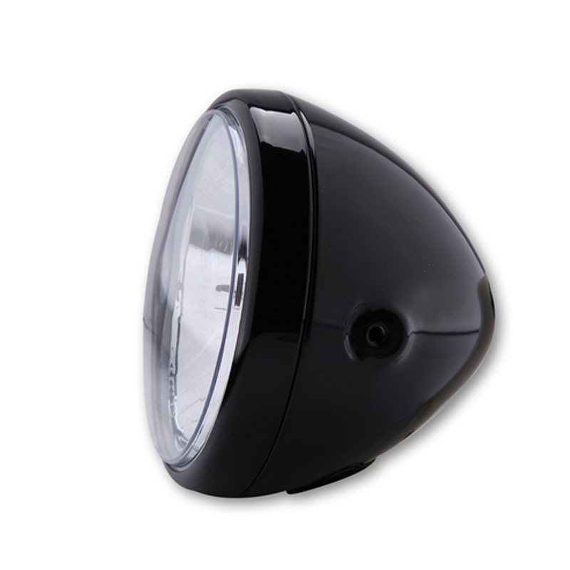 Reflektor Highsider Smart Reno 7 z przezroczystym szkłem w kolorze czarnym