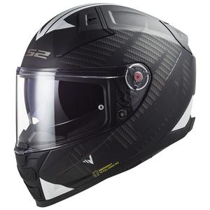 Kask motocyklowy integralny LS2 FF811 Vector II Splitter biało-czarny